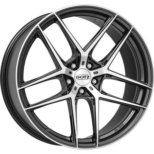 Dotz LagunaSeca dark 5×120 R20x9 ET30 72.6 ratlankiai