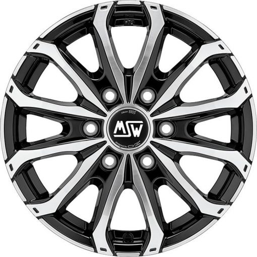 MSW 48 Van 6 Holes 6×120 R16x6.5 ET50 74.5 ratlankiai