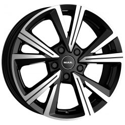 MAK Qvarz 5x112 R18x7.5 ET42 76.5 ratlankiai