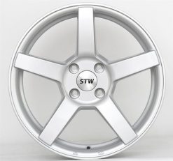 STW Ares Silver 4x108 R17x7 ET32 65.1 ratlankiai