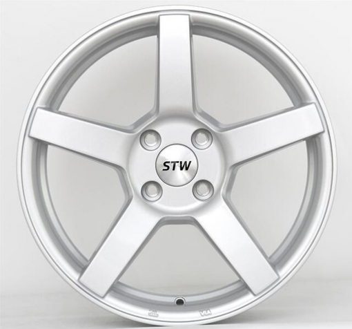 STW Ares Silver 4×108 R17x7 ET32 65.1 ratlankiai STW Ares Silver 4×108 R17x7 ET32 65.1 ratlankiai