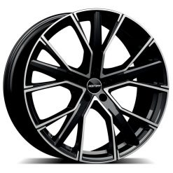 GMP Gunner Black Diamond 5x112 R19x8.5 ET45 66.5 ratlankiai