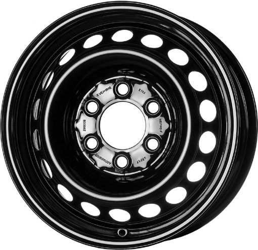 MW R1-2051 Black 6×130 R16x6.5 ET54 84.1 ratlankiai MW R1-2051 Black 6×130 R16x6.5 ET54 84.1 ratlankiai