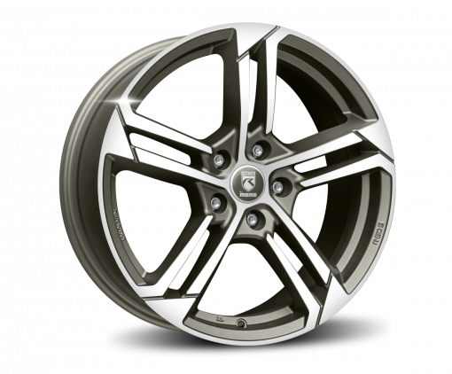 Reds Twist Graphite Matt Polished 5×100 R17x7 ET38 72.3 ratlankiai