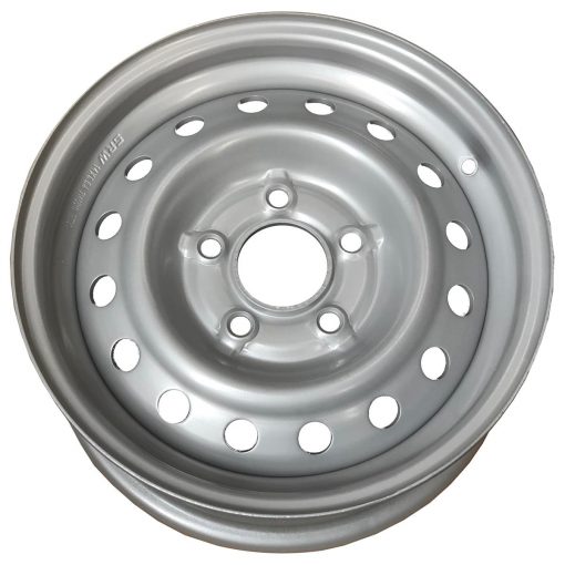 SRW Steel Trailer Silver 5×112 R14x5.5 ET30 66.6 ratlankiai SRW Steel Trailer Silver 5×112 R14x5.5 ET30 66.6 ratlankiai