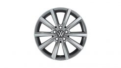 OE Volkswagen 5NA071497A8Z8 5×112 R17x6.5 ET38 57.1 ratlankiai