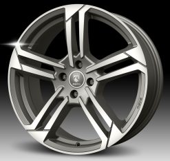 Reds Twist Graphite Matt Polished 4H 4x108 R17x7 ET32 72.3 ratlankiai