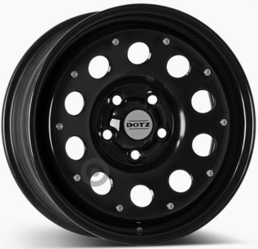 Dotz 4×4 Modular Beadlock Black 5×120 R17x7 ET35 65.1 ratlankiai Dotz 4×4 Modular Beadlock Black 5×120 R17x7 ET35 65.1 ratlankiai